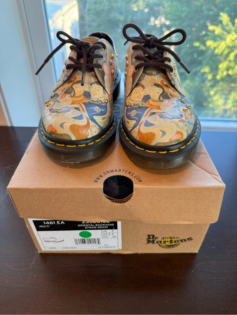 Dr. Martens Leather Oxford Shoes